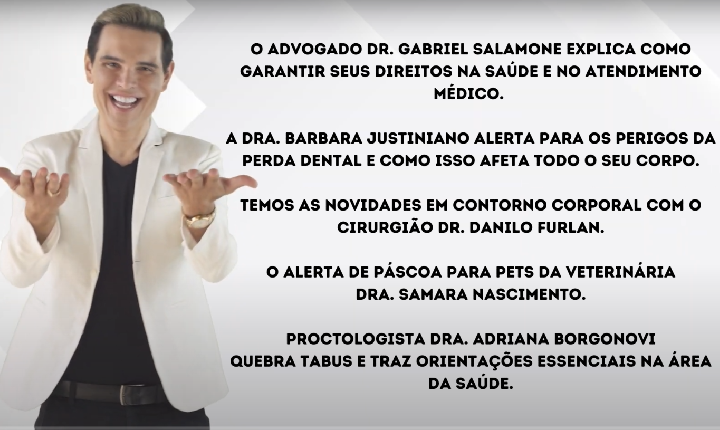 Assista agora ao Programa André Show exibido em 04/04/2026