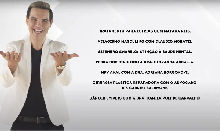 Assista agora ao Programa André Show exibido em 05/09/2026