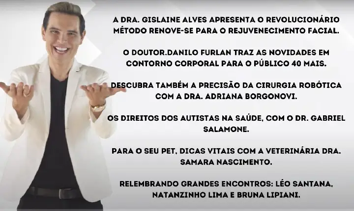 Assista agora ao Programa André Show exibido em 18/04/2026