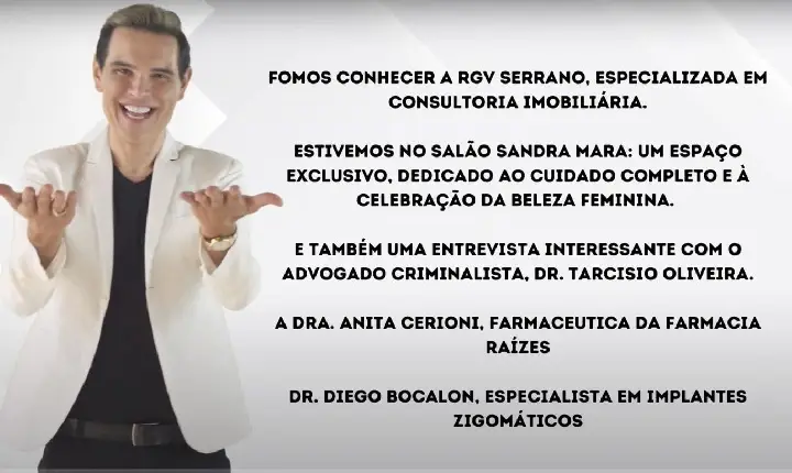 Assista agora ao Programa André Show exibido em 21/03/2026