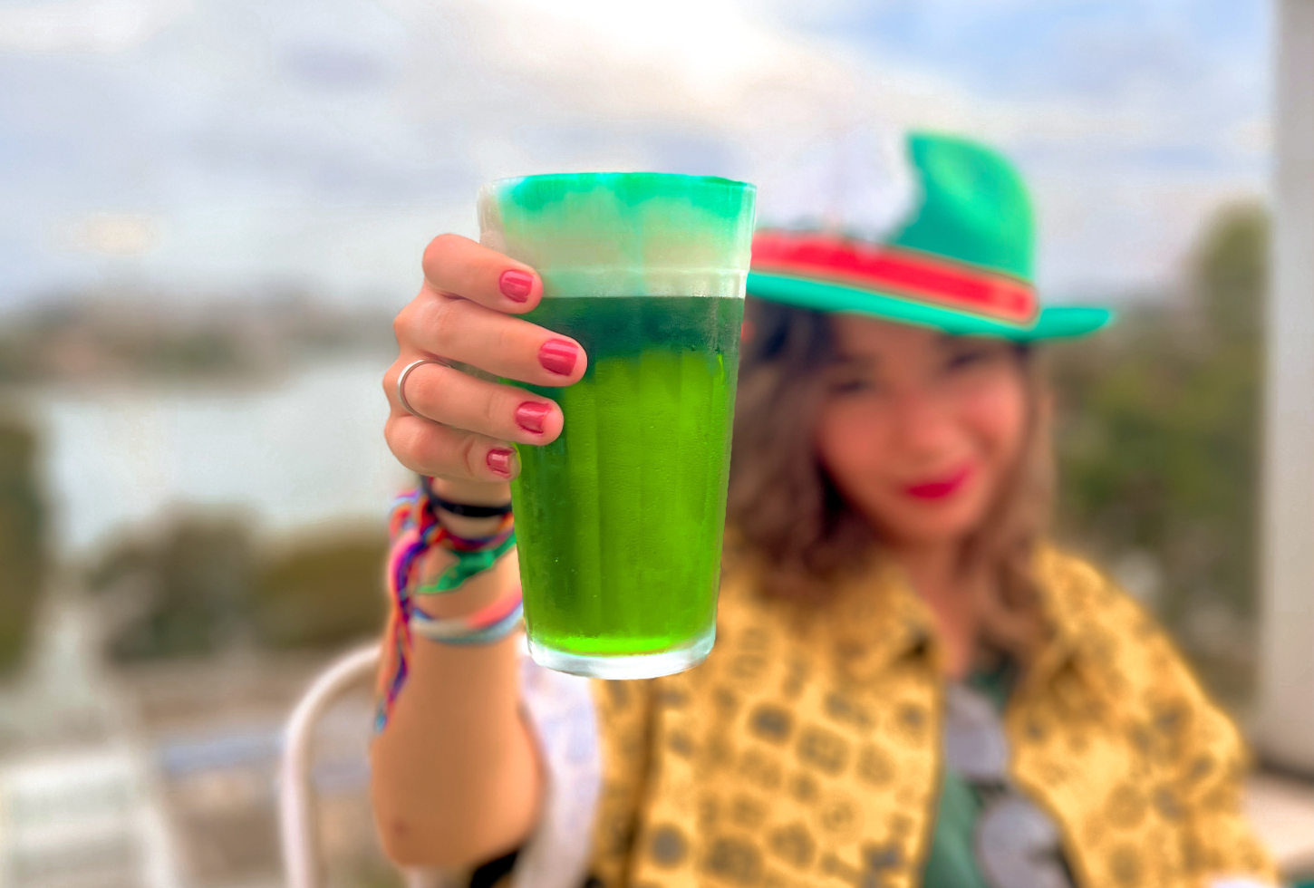 Trip Food celebra o St. Patrick's Day com chope verde e 