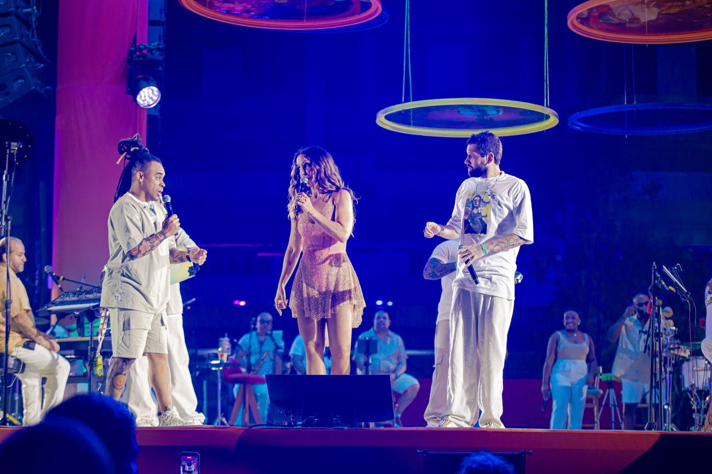 Ivete Sangalo convida o grupo Akatu para dividir palco em BH