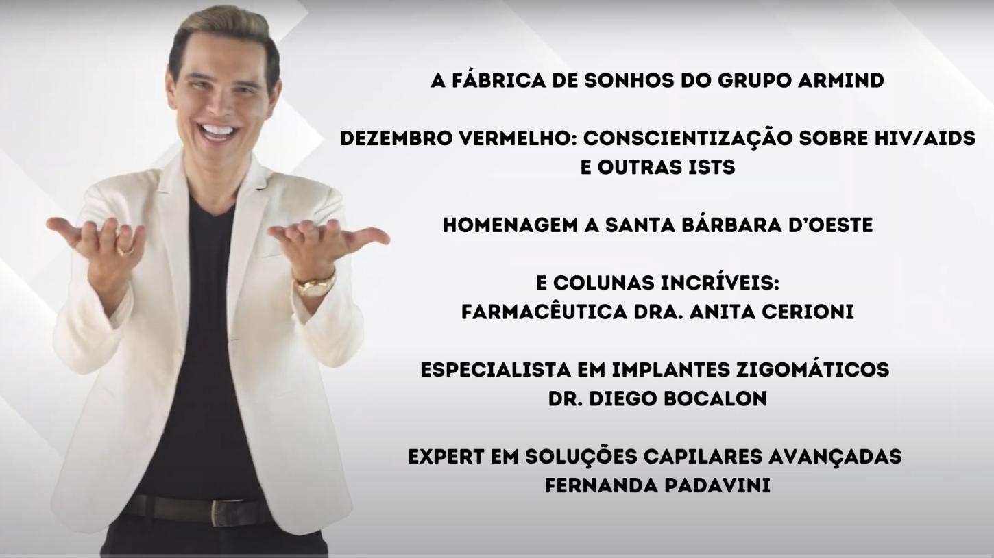 Assista agora ao Programa André Show exibido em 06/12/2025