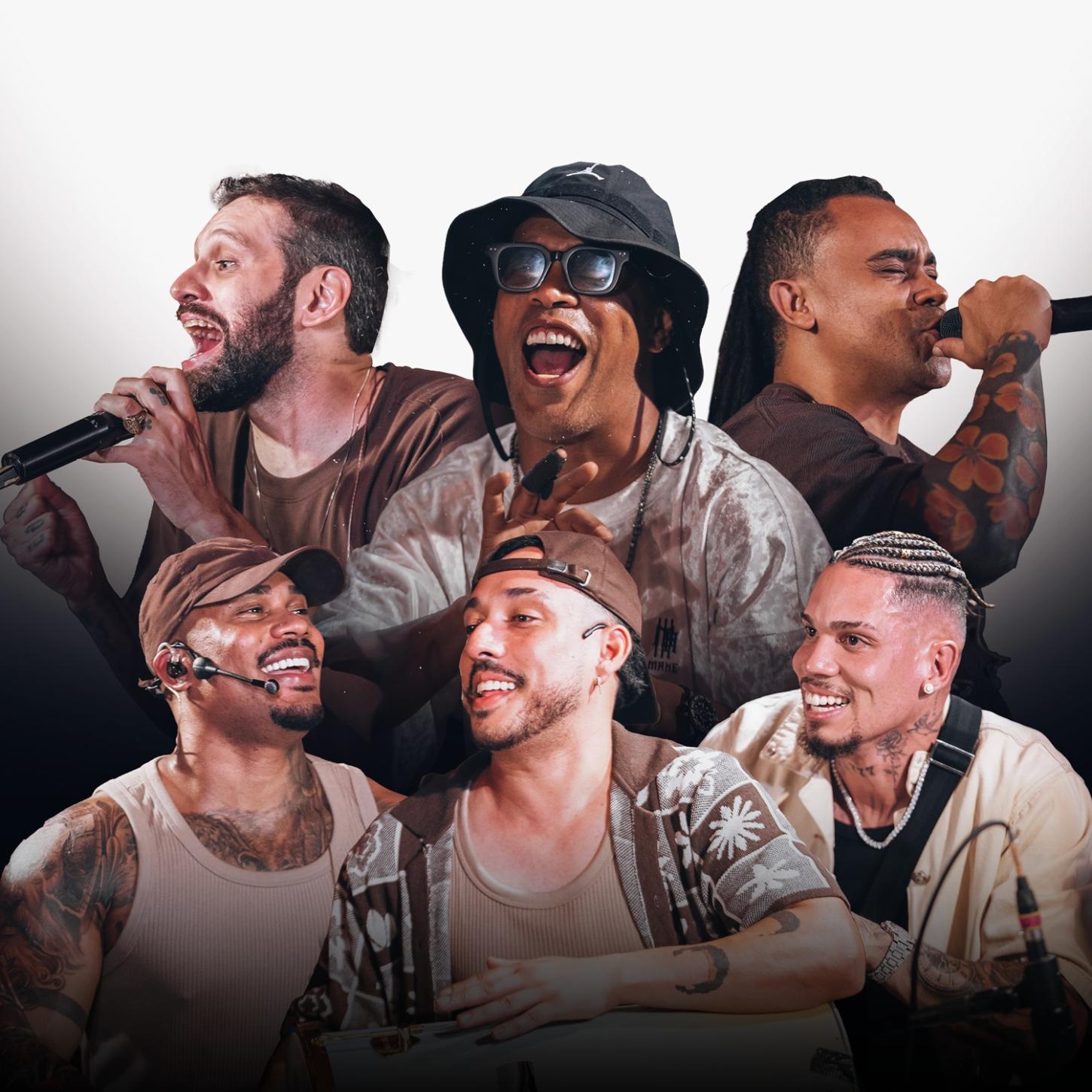 Akatu, Ronaldinho Gaúcho e Paulinho juntos: 