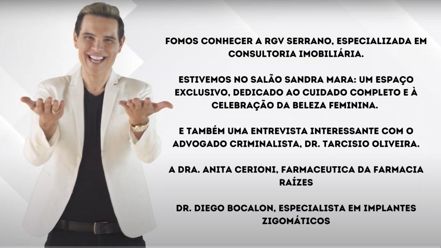 Assista agora ao Programa André Show exibido em 21/03/2026