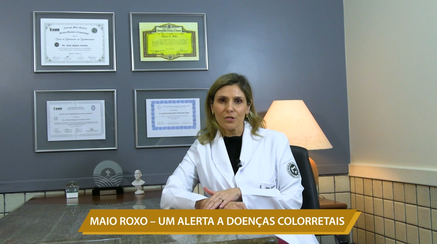 MAIO ROXO – UM ALERTA A DOENÇAS COLORRETAIS