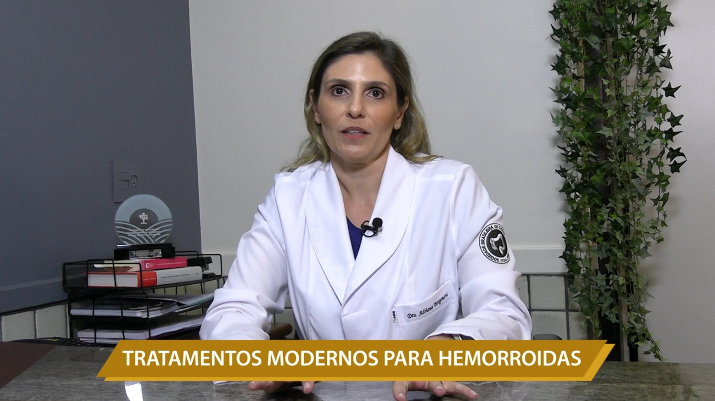 TRATAMENTOS MODERNOS PARA HEMORROIDAS