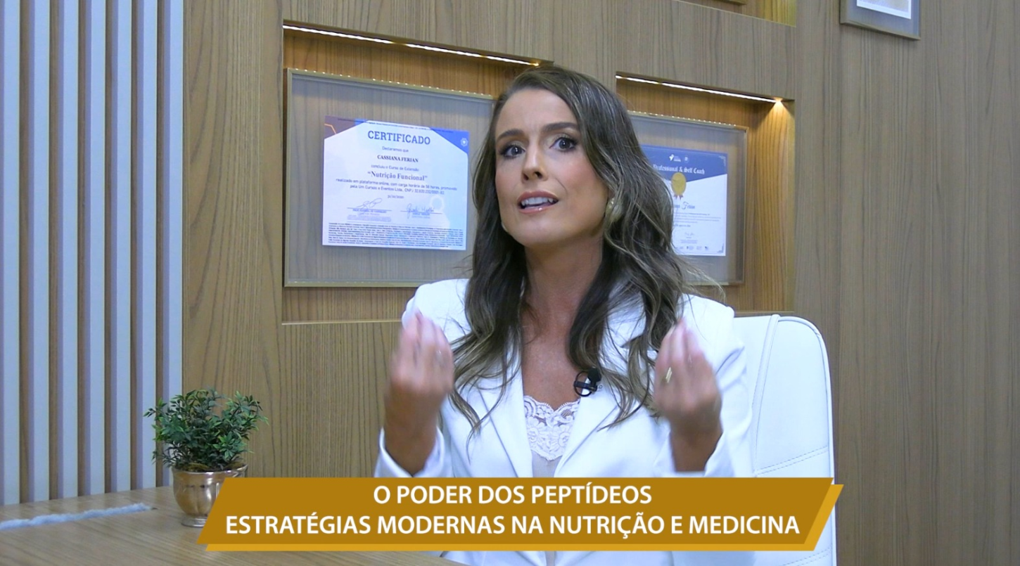 O PODER DOS PEPTÍDEOS - ESTRATÉGIAS MODERNAS NA NUTRIÇÃO E MEDICINA