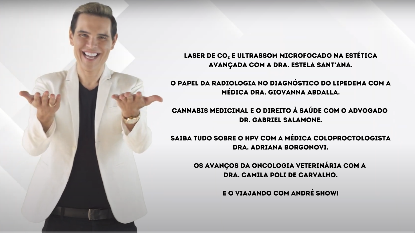 Assista agora ao Programa André Show exibido em 22/08/2026