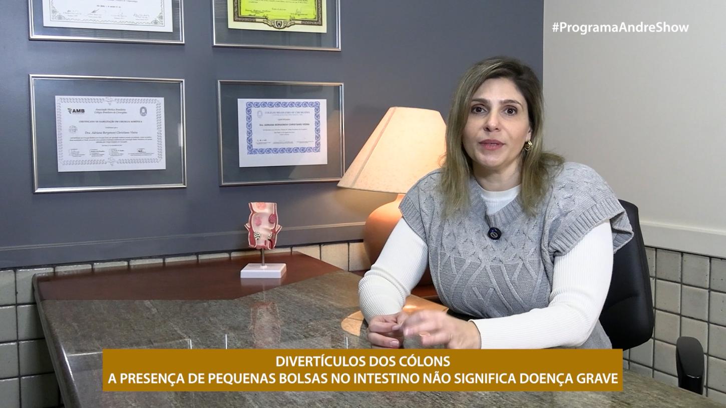 DIVERTÍCULOS DOS CÓLONS - A PRESENÇA DE PEQUENAS BOLSAS NO INTESTINO NÃO SIGNIFICA DOENÇA GRAVE